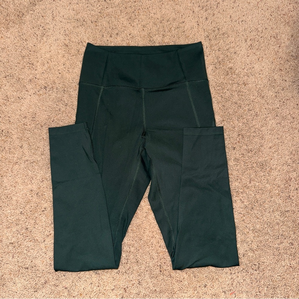 Girlfriend Collective Forest Green Leggings